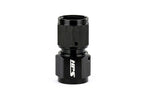 HPS Performance Straight -12 AN Female to Female Swivel Coupling Adapter Aluminum Black