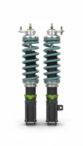 Performance coilover kit with modular dampers