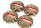 Rays Gram Lights 57CR / 57DR Center Cap - Red / Bronze - Set of 4