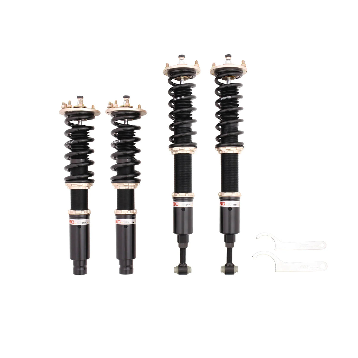 A-15-BR - BC Racing BR Coilovers - Acura TSX (2004-2008)
