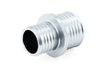 HPS 1/2 inch - 5/8 inch 13mm - 16mm Billet 6061 Aluminum Joiner Hose Union Connector Silver