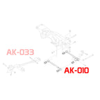 GSP Godspeed Project - Subaru Impreza (GD/GG) 2002-07 Adjustable Rear Lateral Link Set