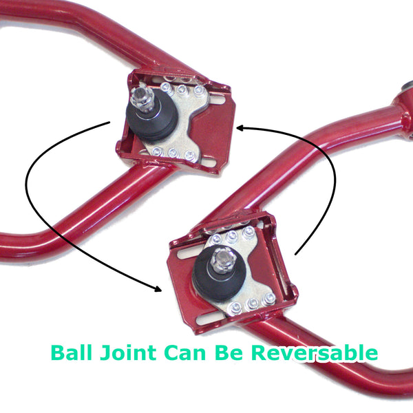 GSP Godspeed Project - Lexus IS300 (XE10) 2001-05 Adjustable Front Upper Camber Arms With Ball Joints