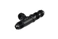 HPS Performance Tee on run -10 AN Male to Male Bulkhead Adapter Aluminum Black