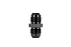HPS Performance Straight -3 AN Male to Male Union Adapter, Aluminum, Black