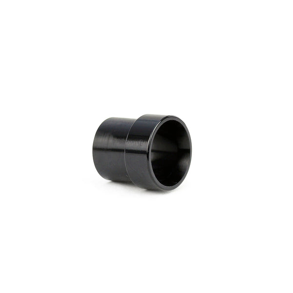 HPS Performance -8 HPS Hard Line AN Tube Sleeve Aluminum Black