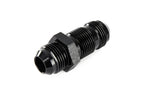 HPS Performance Straight -16 AN Male to Male Bulkhead Adapter Aluminum Black
