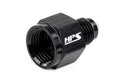 HPS Performance -6 AN Female to -3 AN Male Reducer Adapter Aluminum Black