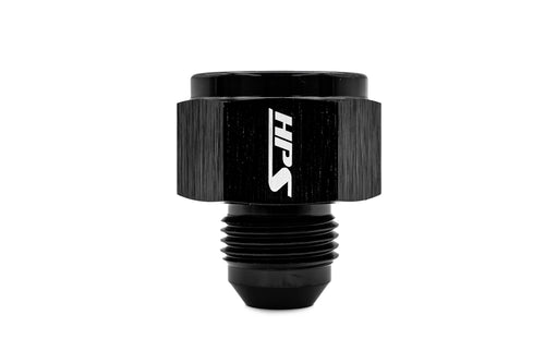 HPS Performance AN -10 Female to AN -6 Male Reducer Adapter, Aluminum, Black