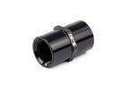HPS Performance Straight 3/8'' NPT Female to Female Coupler Adapter, Aluminum, Black
