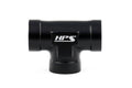 HPS Performance 1/2'' NPT Female Tee Coupler Adapter Aluminum Black
