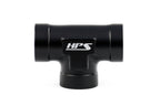HPS Performance 1/2'' NPT Female Tee Coupler Adapter Aluminum Black