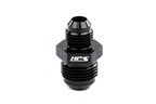 HPS Performance AN -8 to AN -4 Male To Male Reducer Union Coupler Adapter Aluminum Black