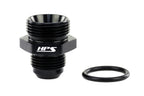 HPS Performance -10 AN Male to -12 O-ring Boss ORB Port Thread Male Adapter Aluminum Black