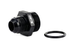 HPS Performance -10 AN Male to -12 O-ring Boss (ORB) Port Thread Male Adapter, Aluminum, Black