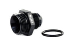 HPS Performance -10 AN Male to -12 O-ring Boss (ORB) Port Thread Male Adapter, Aluminum, Black