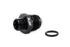 HPS Performance -10 AN Male to -8 O-ring Boss (ORB) Port Thread Male Adapter, Aluminum, Black