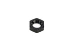HPS Performance -12 AN Female Bulkhead Fitting Jam Nut, Aluminum, Black