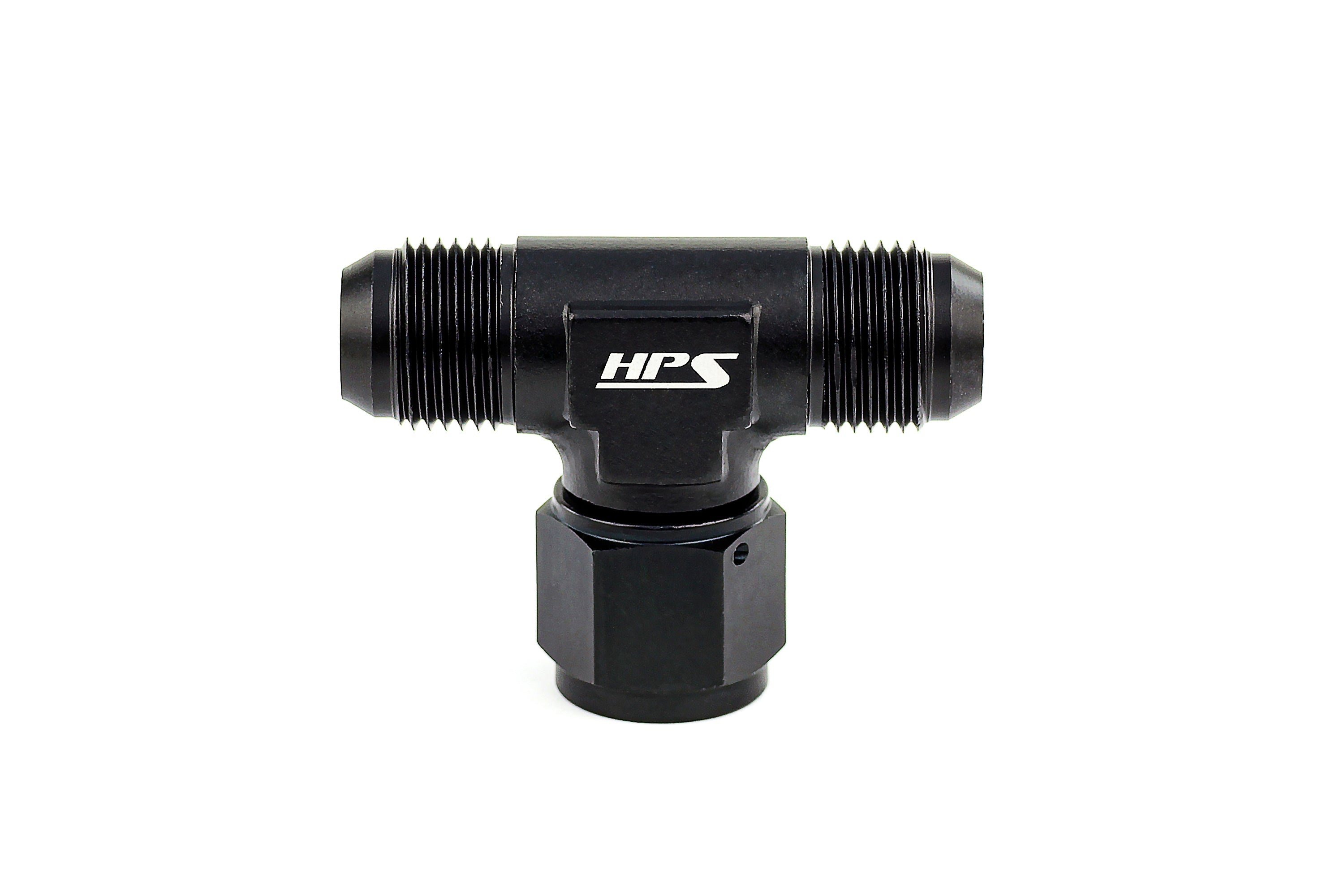 HPS Performance -12 AN Aluminum Tee Adapter with Female on Side AN9251-12