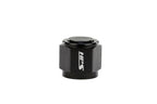 HPS Performance -3 AN Flare Female Cap Aluminum Black