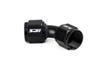 HPS Performance 45 Degree -10 AN Female to Female Swivel Coupling Adapter, Aluminum, Black
