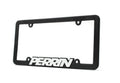 PERRIN license plate frame with white logo