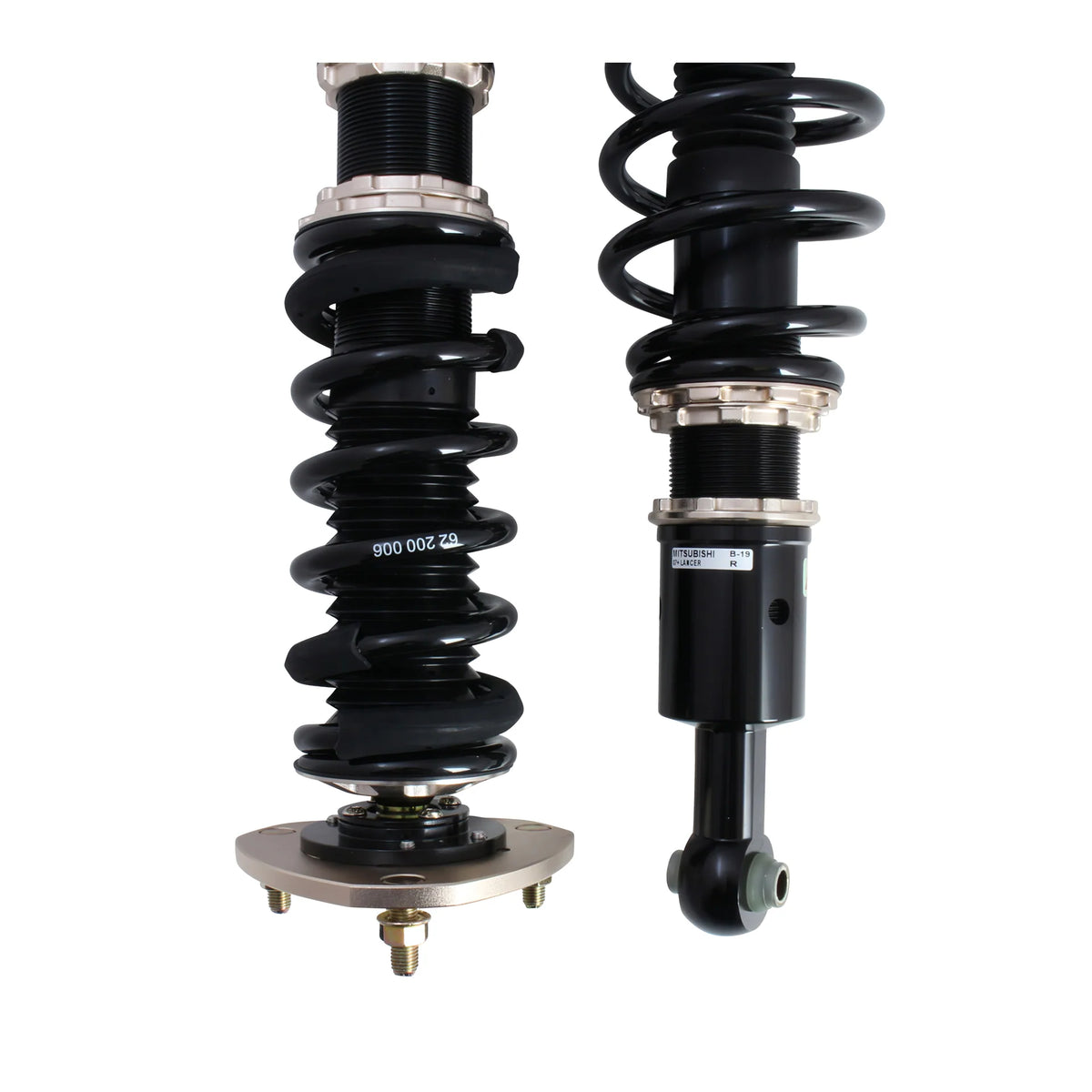 B-19-BR - BC Racing BR Coilovers - Mitsubishi Lancer FWD/AWD (2008-2017)