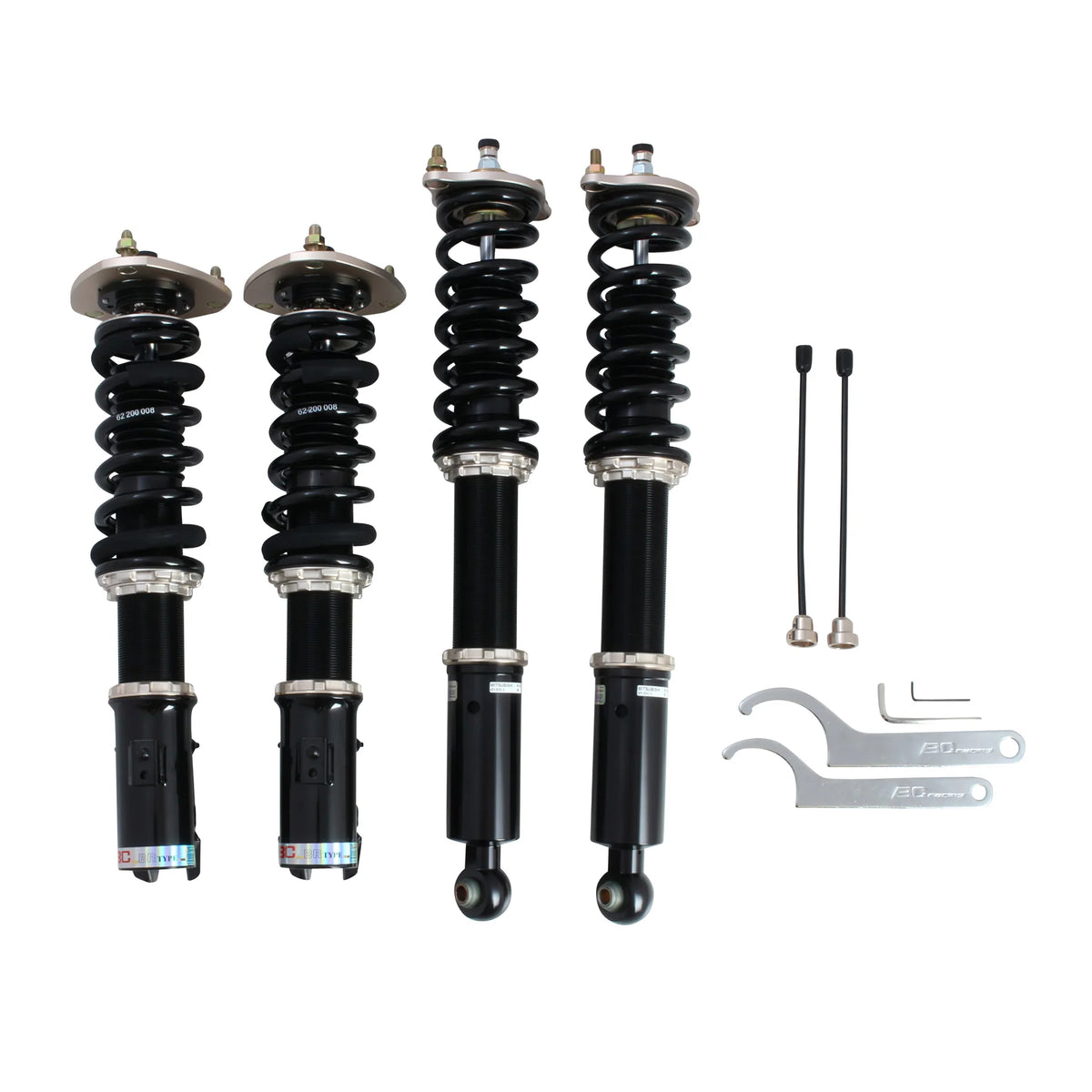 B-20-BR - BC Racing BR Coilovers - Mitsubishi Lancer Evolution X (2008-2015)