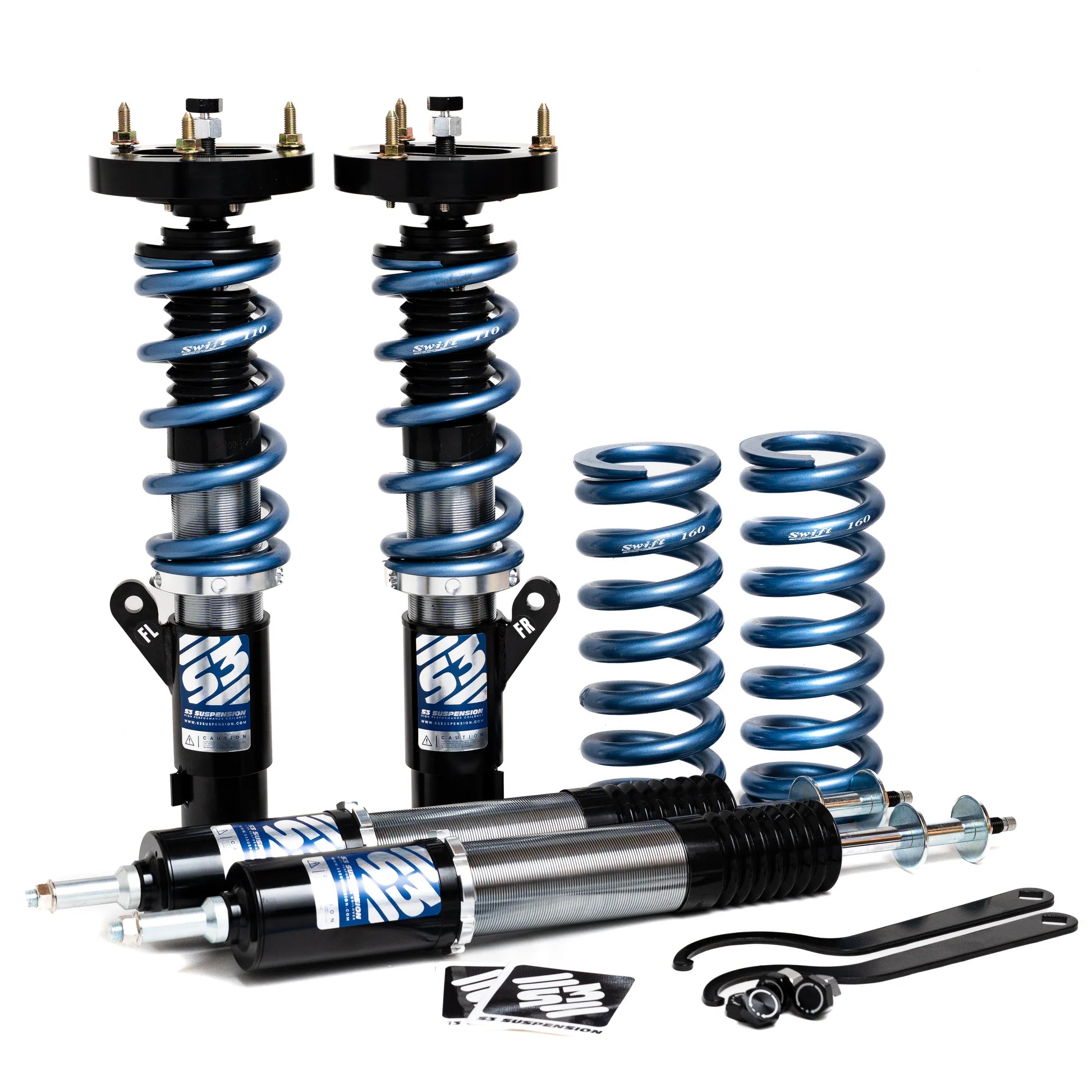 S3 Suspension Coilovers - BMW 3 Series Non-M (E90/E92) (2008-2013)
