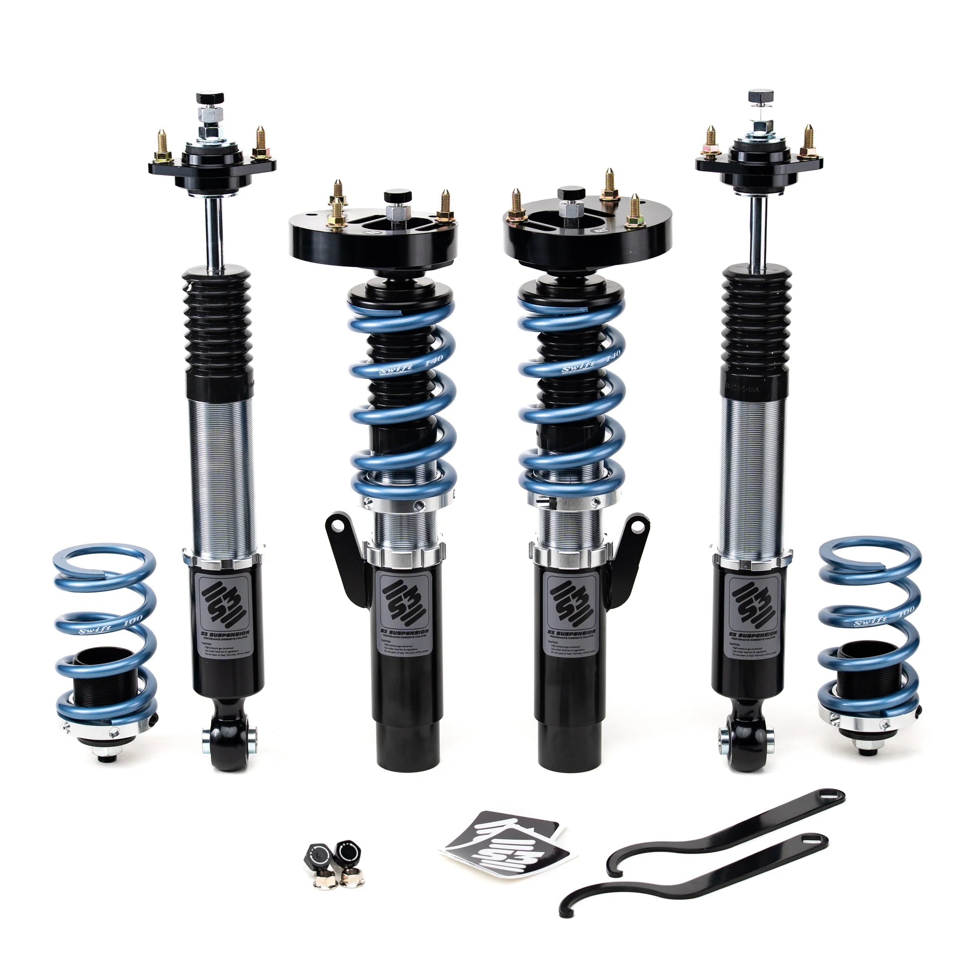 S3 Suspension Coilovers - BMW M3 (E46) (2001-2006)