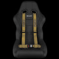 BRAUM Racing 4 Point 2" Strap Racing Single Harness - Bronze