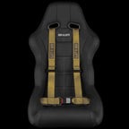 BRAUM Racing 4 Point 2" Strap Racing Single Harness - Bronze