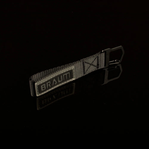 BRAUM Racing Race Keychain - Black