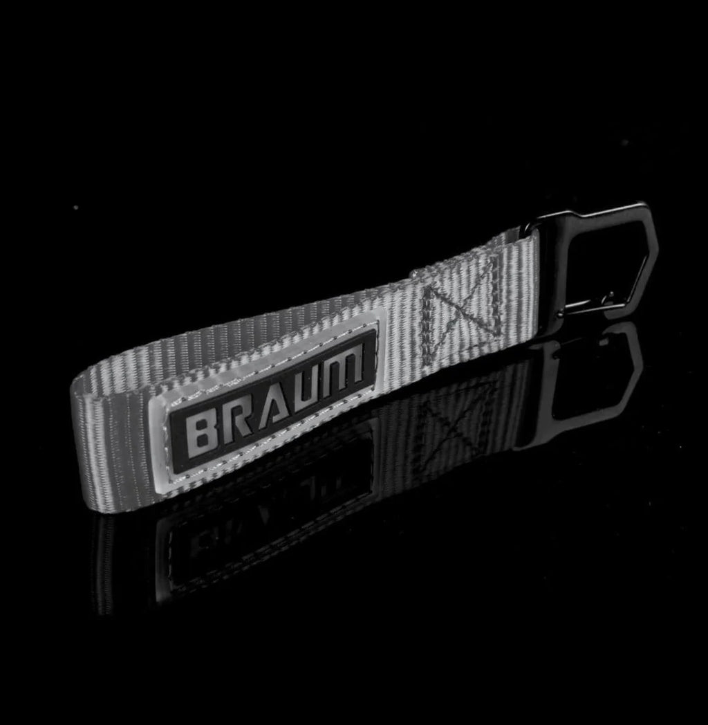 BRAUM Racing Race Keychain - Grey
