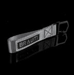 BRAUM Racing Race Keychain - Grey
