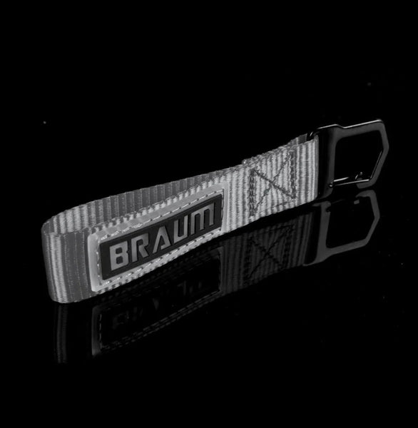 BRAUM Racing Race Keychain - Grey