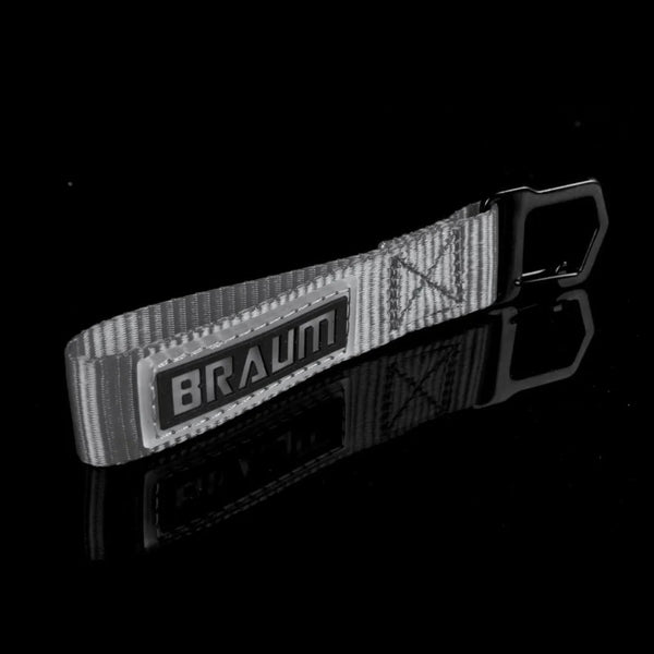BRAUM Racing Race Keychain - Grey
