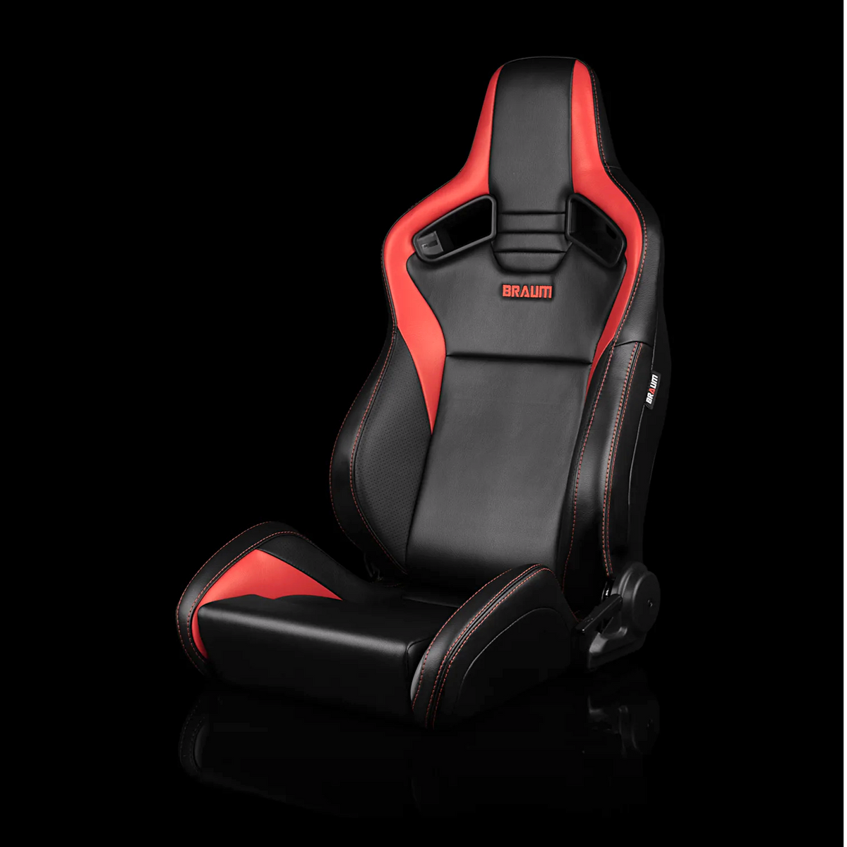 Braum BRR1-BKRD2 — Black | Red Leatherette