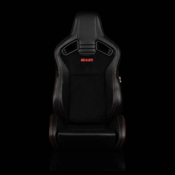Braum Racing BRR1-BSRS2 - Braum Racing ELITE V2 Series Sport Reclinable Seats PAIR ...