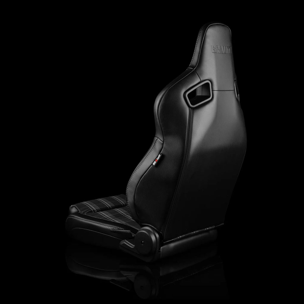 Braum Racing BRR1-GPLB2 - Braum Racing ELITE V2 Series Sport Reclinable Seats PAIR ...