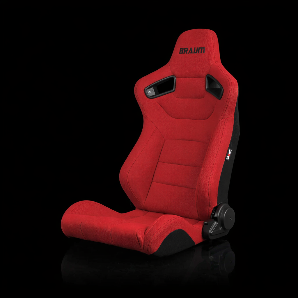 Braum BRR1-RFBS — Red Cloth | Black Stitching