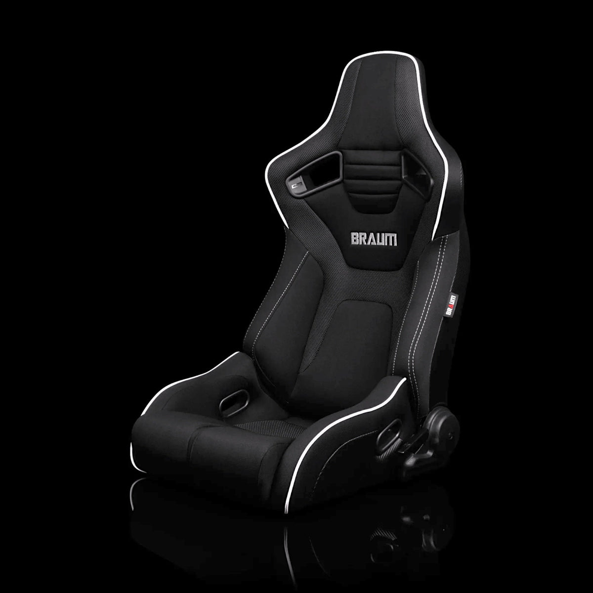 Braum BRR1R-BFWP — Black Cloth | White Trim
