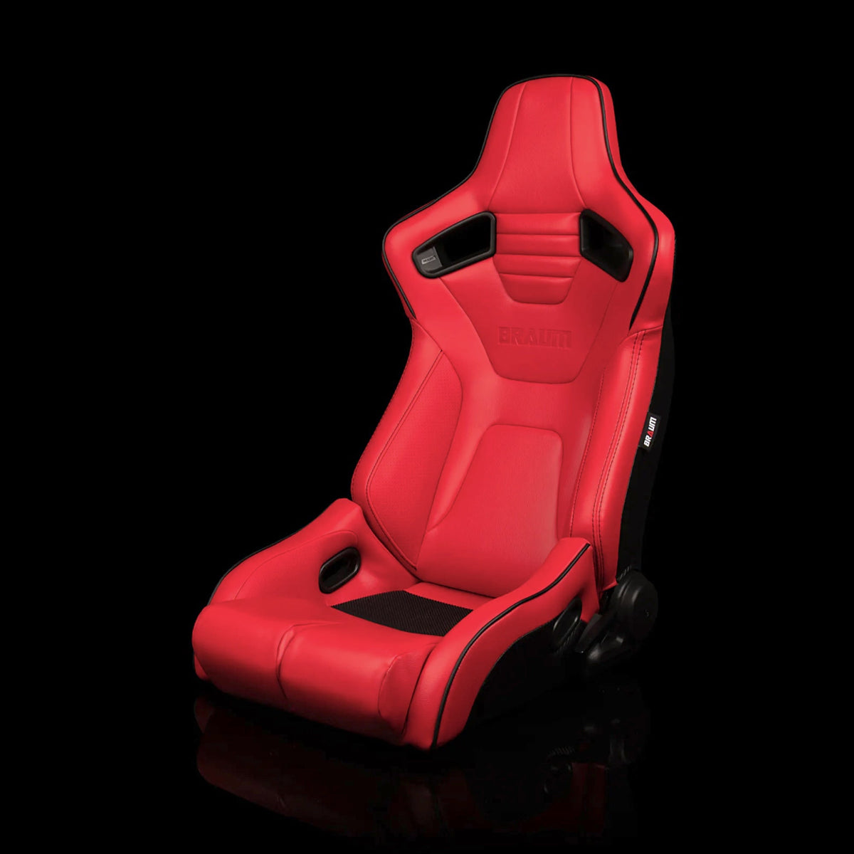 Braum BRR1R-RDBP — Red Leatherette | Black Trim