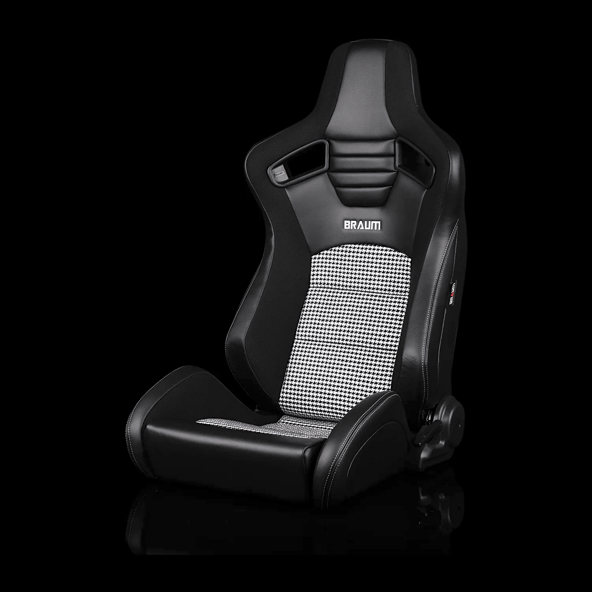 Braum BRR1S-BKBH — Black Leatherette | Black Houndstooth