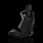Braum BRR1S-BKBS — Black Leatherette | Black Cloth