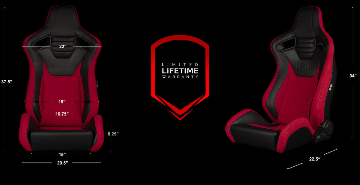 Braum ELITE-S Series Sport Reclinable Seats product image 22