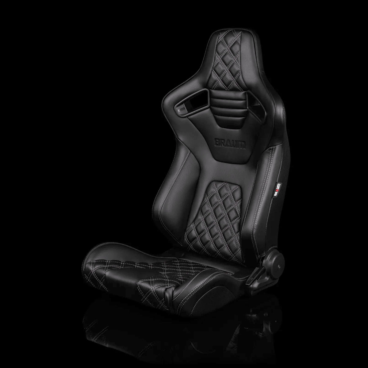 Braum BRR1X-BDDGS — Black Leatherette | Diamond Edition | Black Trim