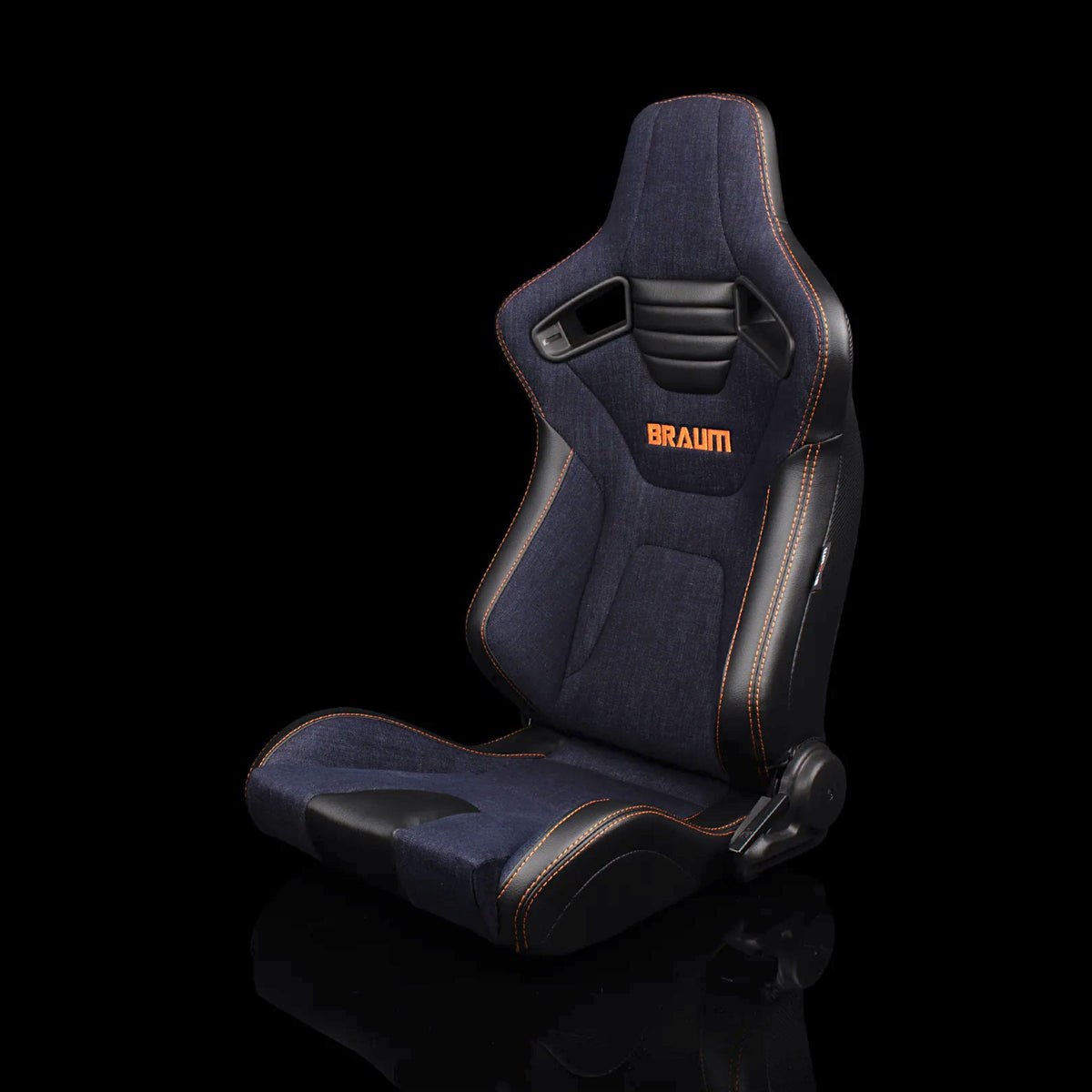 Braum BRR1X-NDOS — Navy Denim | Orange Stitching - [Pre-Order] ETA Ships 8.30.26