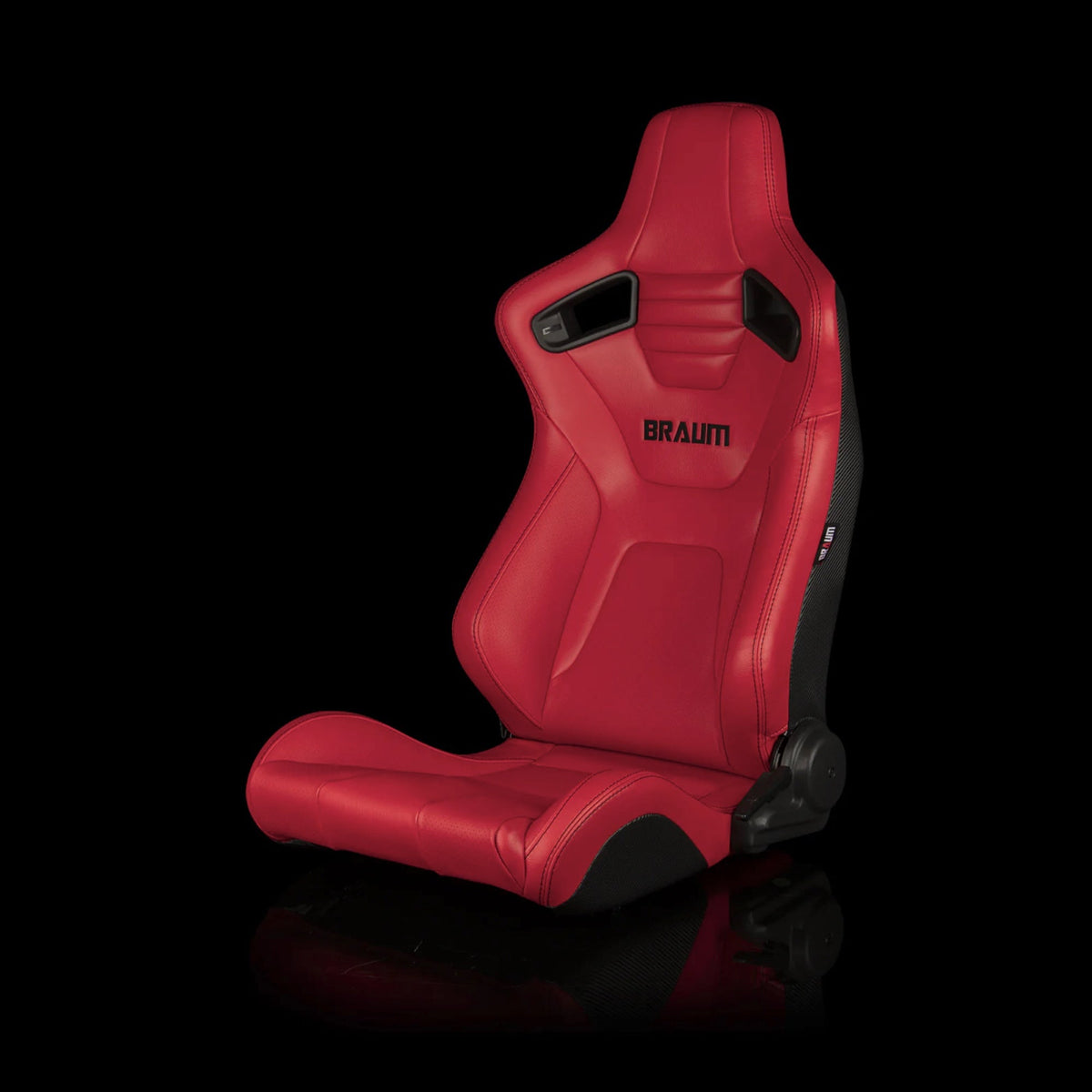 Braum BRR1X-RDBS — Red Leatherette | Black Stitching