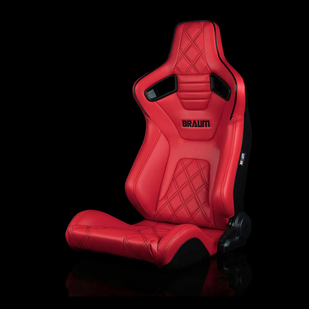 Braum BRR1X-RDDBS — Red Leatherette | Diamond Edition | Black Trim - [Pre-Order] ETA Ships 8.30.26